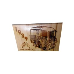 Gravure sur bois type citroen type H