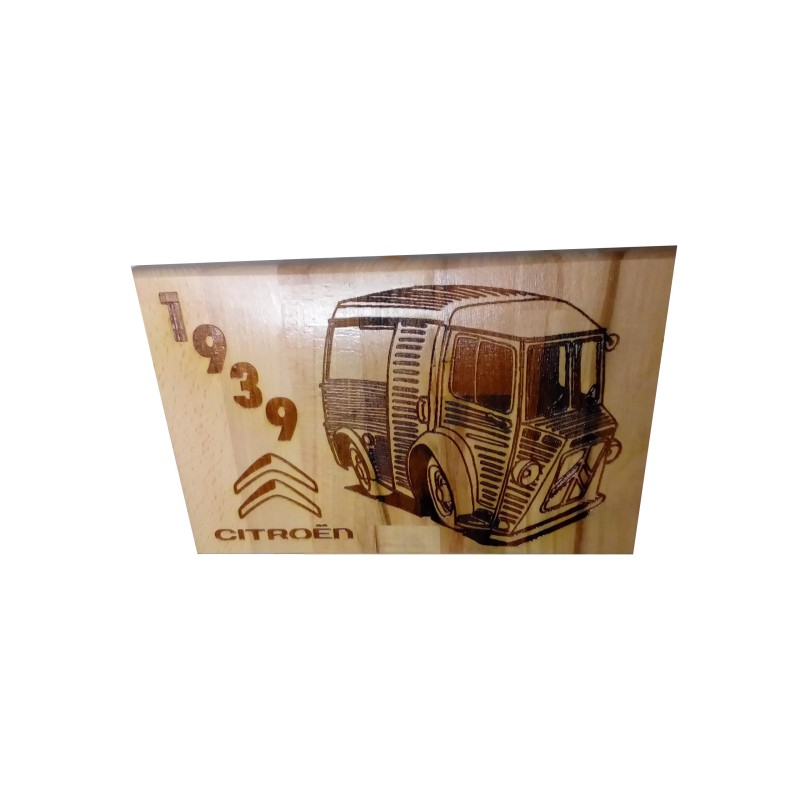 Gravure sur bois type citroen type H