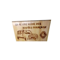 Gravure sur bois 4L