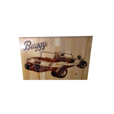 Gravure sur bois Buggy